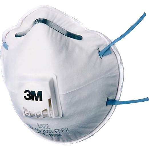 3M 8822 P2 Valved Respirator | Cupped Particulate Mask | CWLC